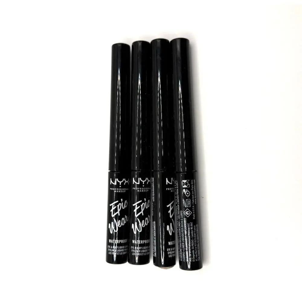 NYX Epicwear Regular/Metallic Liquid Eyeliner Set